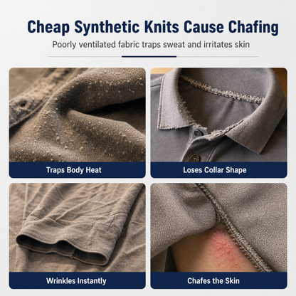 Long Sleeve Collared Tee – Smart Casual, Everyday Comfort