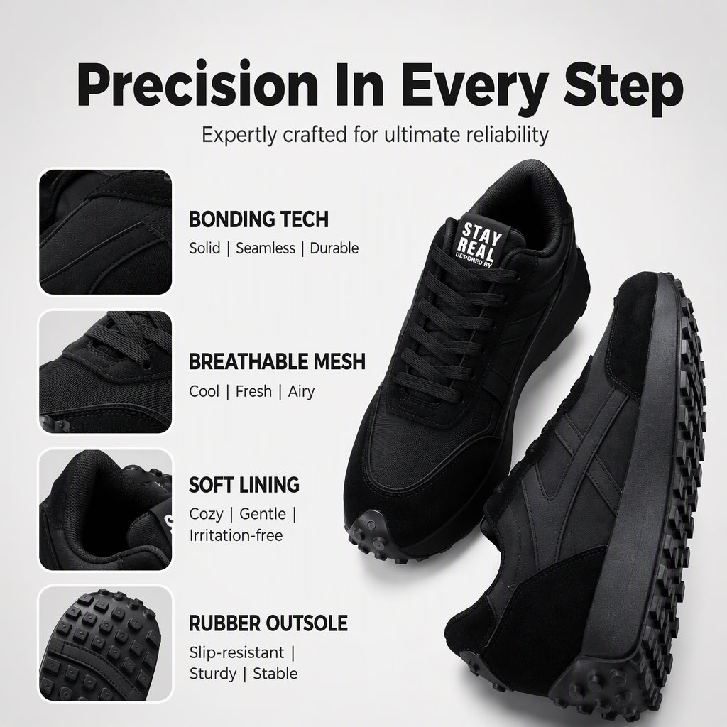 Women's Casual Lightweight Platform Sneakers