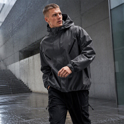 Men's Stylish Windproof Hooded Jacket – Lightweight, Wind-Resistant, Everyday & Outdoor Ready