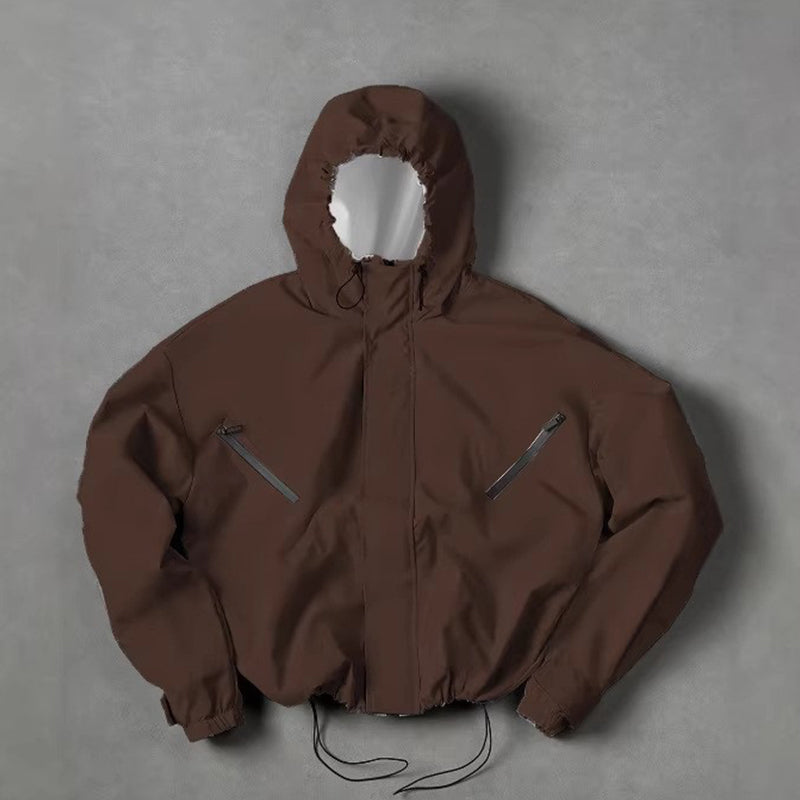 Men's Stylish Windproof Hooded Jacket – Lightweight, Wind-Resistant, Everyday & Outdoor Ready