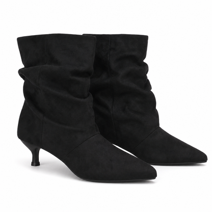 ✨Women's Pointed Toe Stiletto Heel Ankle Boots – Sleek Silhouette, Elegant Style, All-Day Confidence