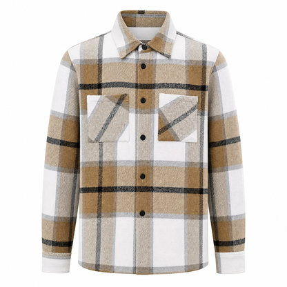 ✨Men's Casual Plaid Flannel Shirt – Soft, Warm, Timeless Everyday Style