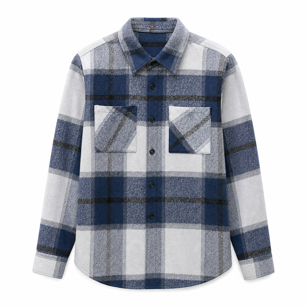 ✨Men's Casual Plaid Flannel Shirt – Soft, Warm, Timeless Everyday Style