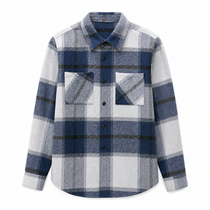 ✨Men's Casual Plaid Flannel Shirt – Soft, Warm, Timeless Everyday Style