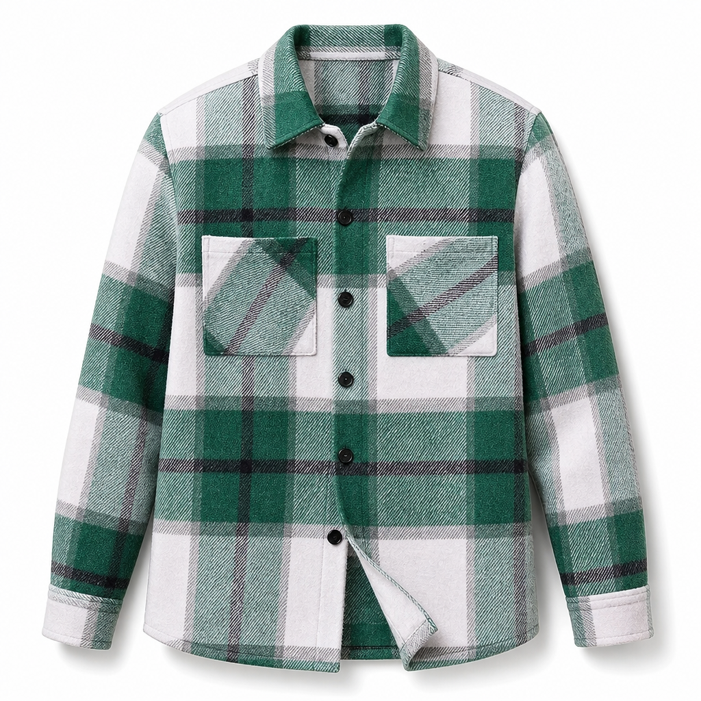 ✨Men's Casual Plaid Flannel Shirt – Soft, Warm, Timeless Everyday Style