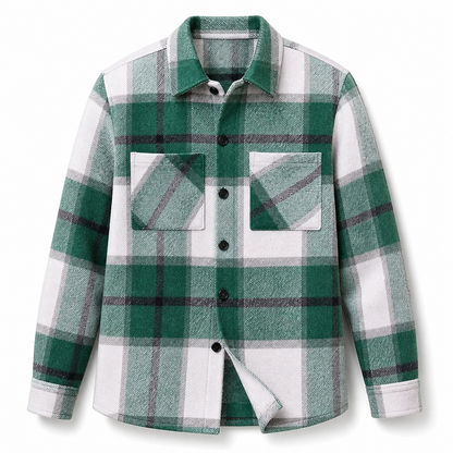 ✨Men's Casual Plaid Flannel Shirt – Soft, Warm, Timeless Everyday Style