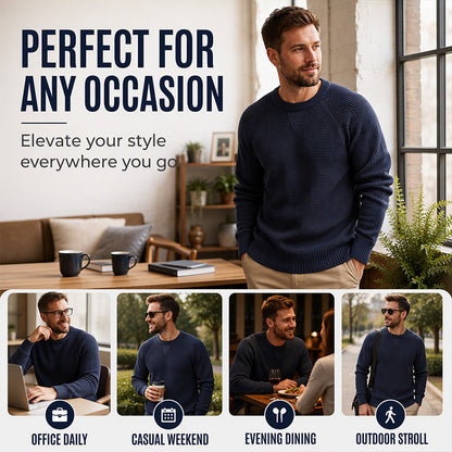 Men's Classic Crewneck Knit Top