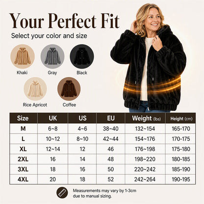 🔥50% OFF!🧥Women's Winter Cozy Hooded Jacket – Warm, Water-Repellent & Perfect for Layering ❄️