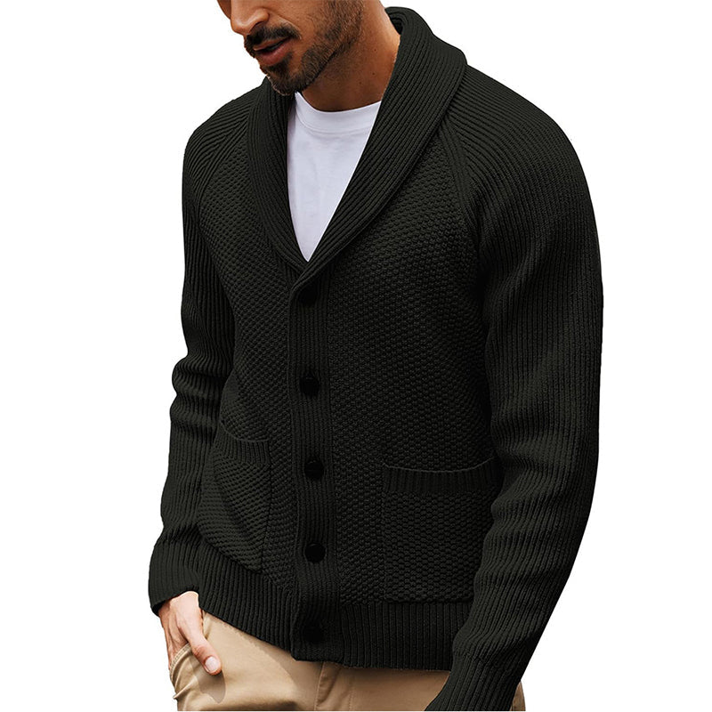 ✨Men's Casual Shawl Collar Sweater Cardigan – 50% OFF! Cozy, Stylish, Everyday Layering Essential