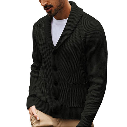 ✨Men's Casual Shawl Collar Sweater Cardigan – 50% OFF! Cozy, Stylish, Everyday Layering Essential