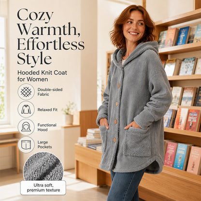 ⏰Last Day!🧥Women's Winter Cozy Hooded Jacket – Warm, Water-Repellent & Easy to Layer ❄️