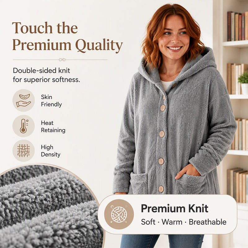 ⏰Last Day!🧥Women's Winter Cozy Hooded Jacket – Warm, Water-Repellent & Easy to Layer ❄️