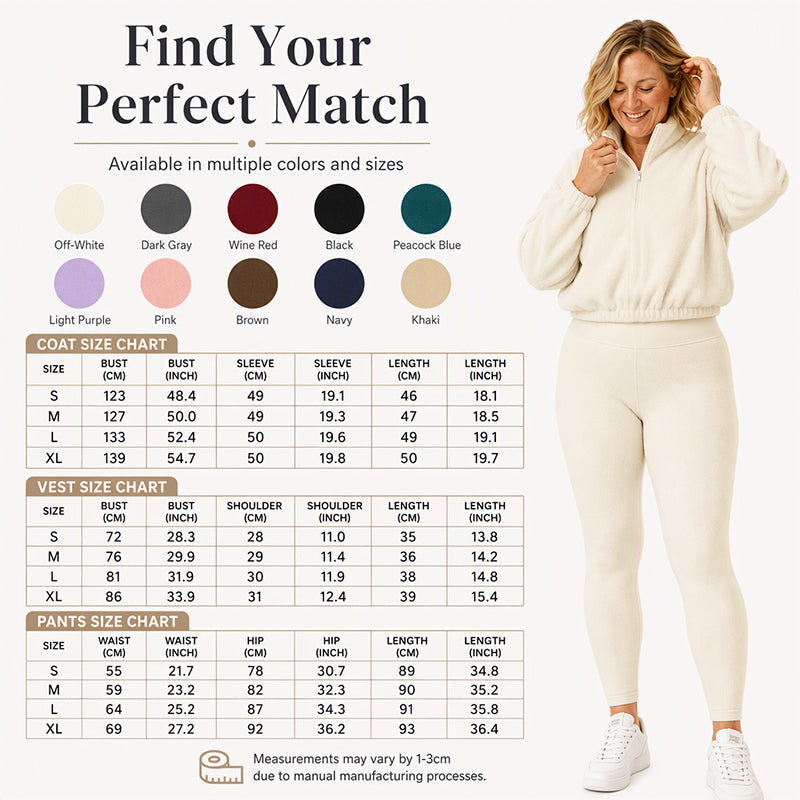 🌸Hot Sale 50% OFF💖Women's Cozy 3-Piece Athletic Set