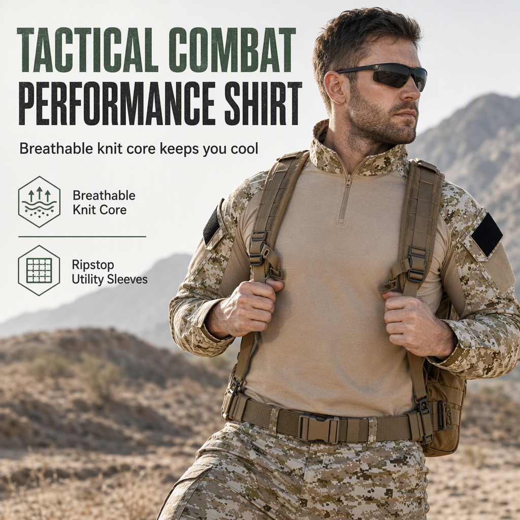 Men's Long Sleeve Tactical Jacket