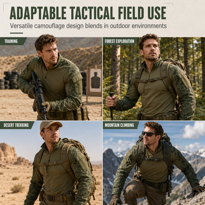 Men's Long Sleeve Tactical Jacket