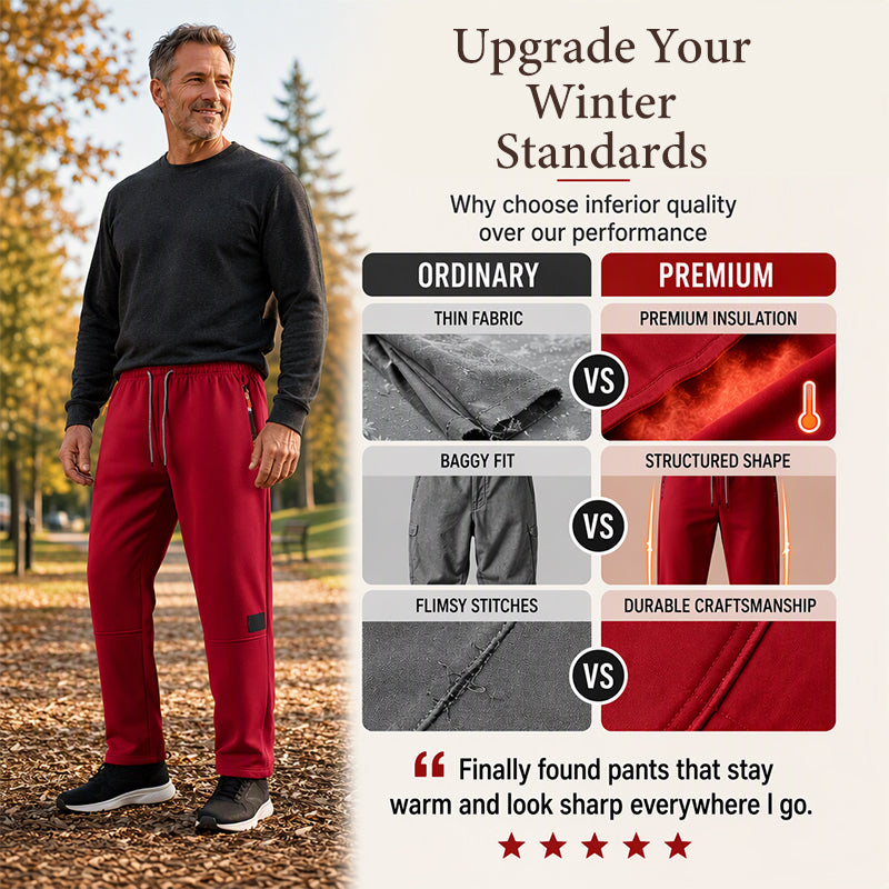 👖 Unisex Winter Outdoor Thermal Sweatpants | Warm Comfort & Everyday Movement ✨