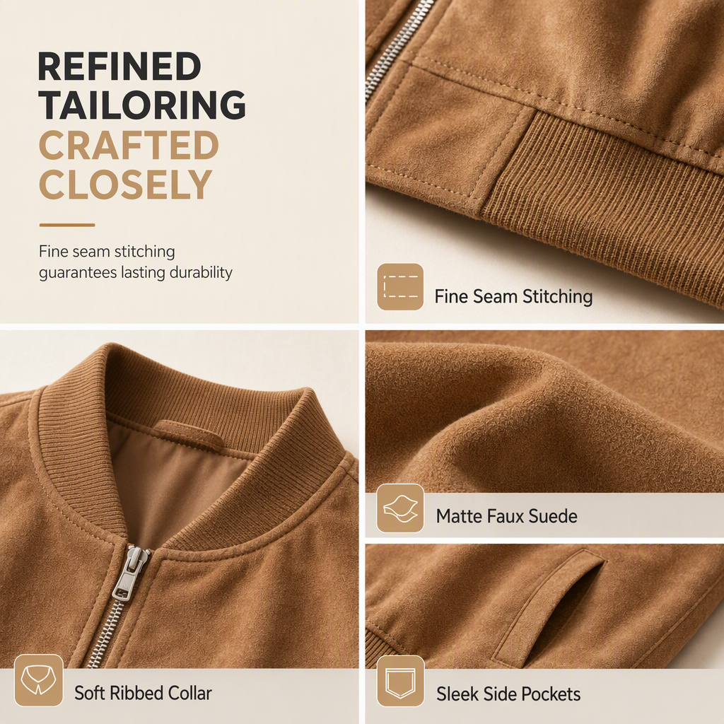 Women's Casual Zip Up Outerwear