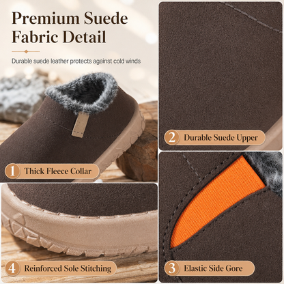 Women's Warm Slip-On Winter Snow Shoes