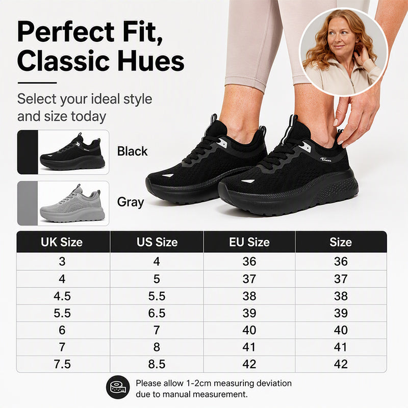 👟💨Fly-Knit Platform Sneakers – Lightweight, Breathable, Stylish
