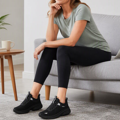 👟💨Fly-Knit Platform Sneakers – Lightweight, Breathable, Stylish