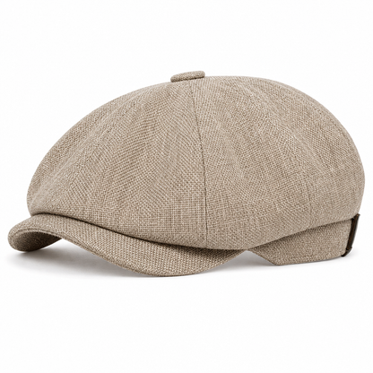 Vintage British Style Newsboy Cap for Men and Women Classic Casual Flat Cap Octagonal Beret Hat