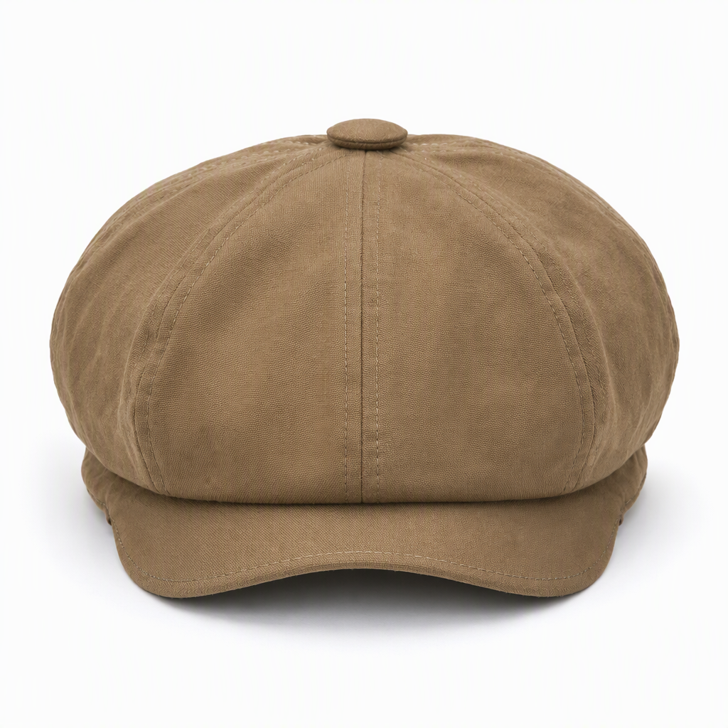 Vintage British Style Newsboy Cap for Men and Women Classic Casual Flat Cap Octagonal Beret Hat