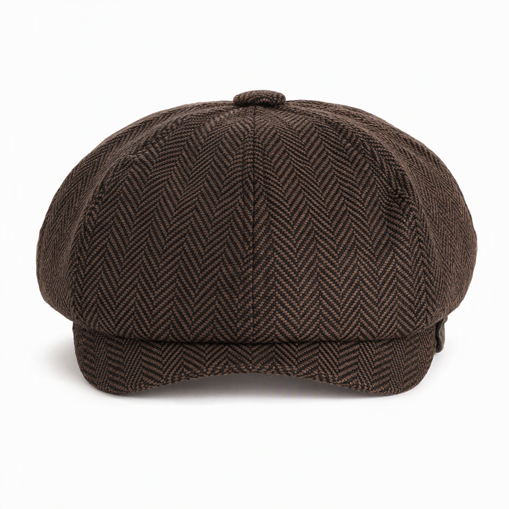 Vintage British Style Newsboy Cap for Men and Women Classic Casual Flat Cap Octagonal Beret Hat