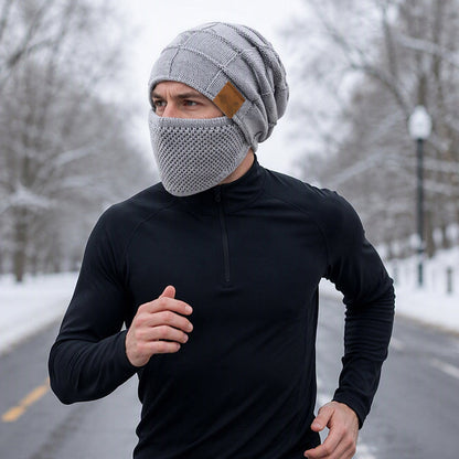 Women's Winter Thermal Hat with Integrated Face Mask
