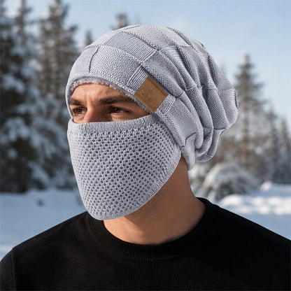 Women's Winter Thermal Hat with Integrated Face Mask