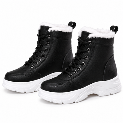 Women Winter Snow Boots Warm Plush Lined Thick High Top Ankle Boots