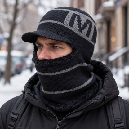 Men's Winter Warm Knit Beanie Hat