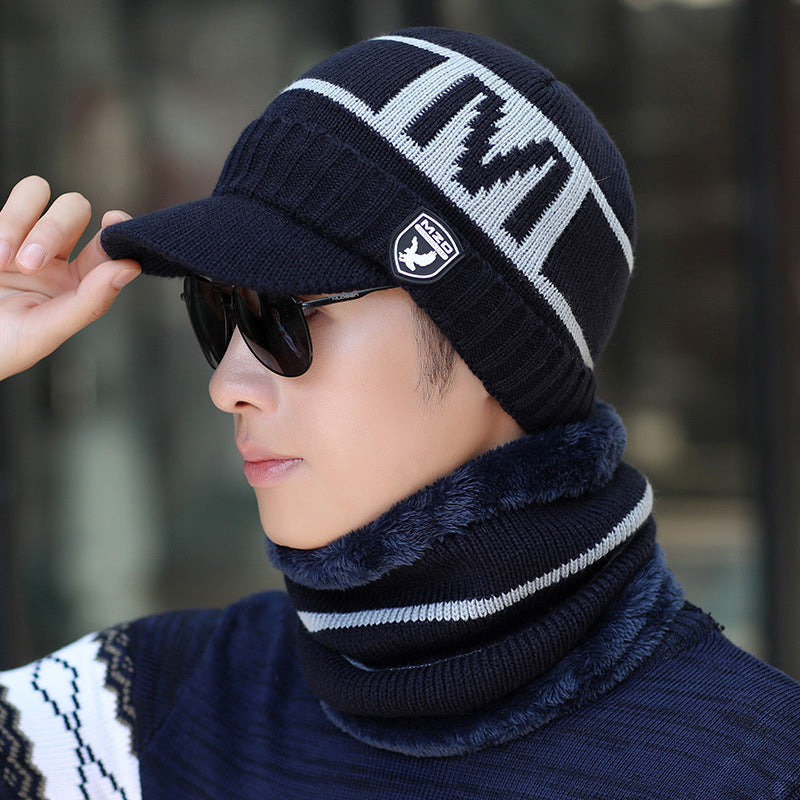 Men's Winter Warm Knit Beanie Hat