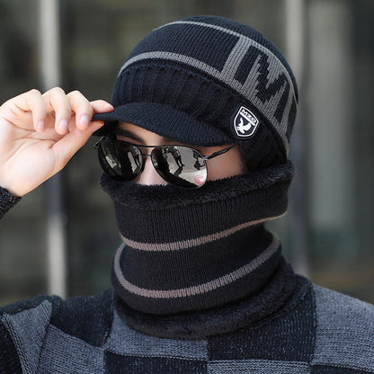 Men's Winter Warm Knit Beanie Hat