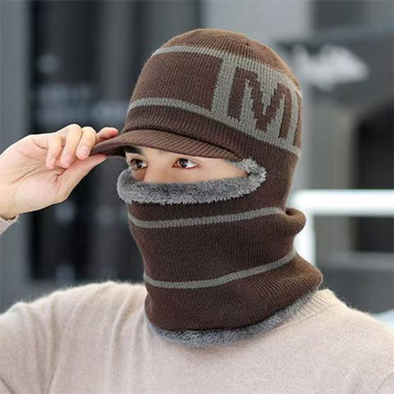 Men's Winter Warm Knit Beanie Hat