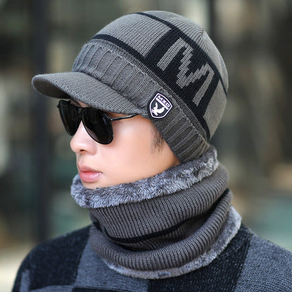 Men's Winter Warm Knit Beanie Hat